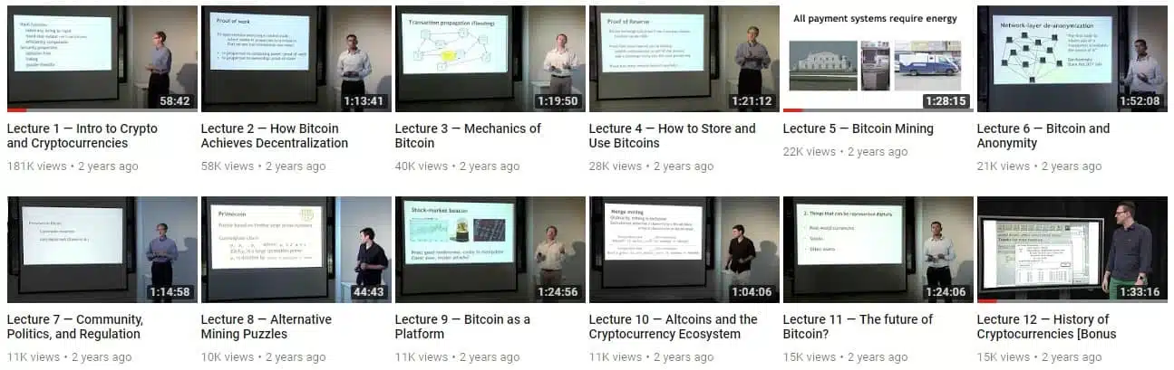 Bitcoin and cryptocurrencies lecture